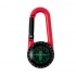 Compass with carabiner