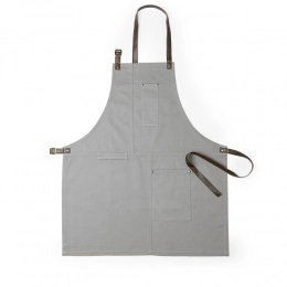 None. Cotton kitchen apron