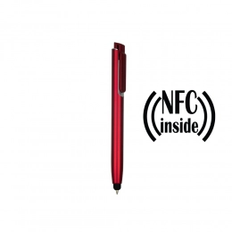Шариковая ручка с NFC-чипом и стилусом