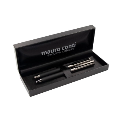 
                                            Mauro Conti writing set, ball pen and roller ball pen
                                            
