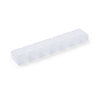 
                                            Home. Pill box with 7 compartments
                                            