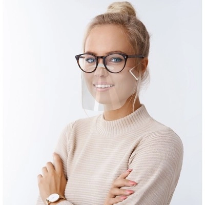 
                                            Nose and mouth shield
                                            