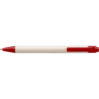 
                                                Writings. Ball pen made from milk cartoon
                                                