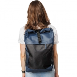Roll-top laptop backpack 15