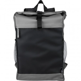 Roll-top laptop backpack 15