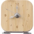 Electronics. Bamboo desk clock