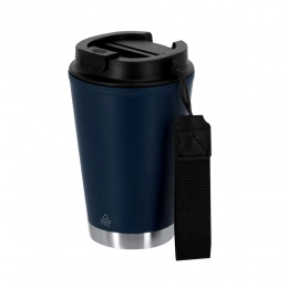 Посуда для напитков. Термокружка из переработанной нержавеющей стали 300 мл.