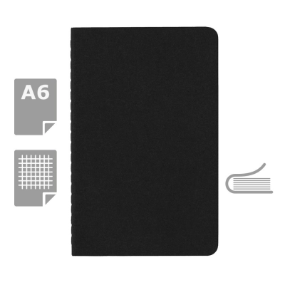 
                                                Блокнот MOLESKINE Cahier примерно формата A6.
                                                