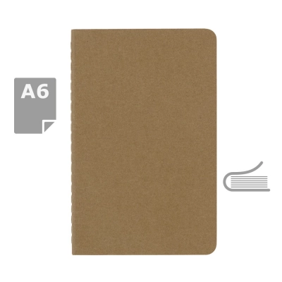 
                                                Блокнот MOLESKINE Cahier примерно формата A6.
                                                