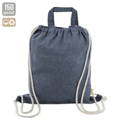 
                                                RECYCLED COTTON BAG + BACKPACK 