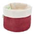 COTTON AND NATURAL JUTE BREAD BASKET PAPÚA
