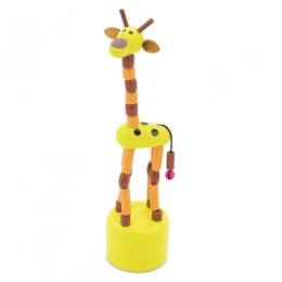 FLEXIBLE WOODEN GIRAFFE BAILONA