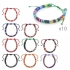 SET 10 BRACELETS FRIENDSHIP