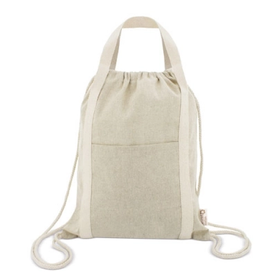 
                                            RECYCLED COTTON BACKPACK BAG YALA
                                            
