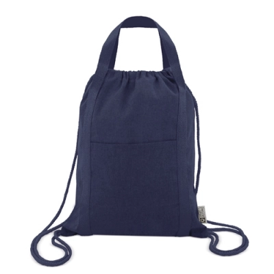 
                                                RECYCLED COTTON BACKPACK BAG 