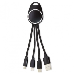 Зарядное устройство с led-подсветкой 3 в 1 TECHNO