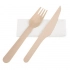 Набор деревянных столовых приборов, 3 шт. Набор деревянных столовых приборов, 3 шт.