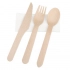 Набор деревянных столовых приборов, 4 шт. Набор деревянных столовых приборов, 4 шт.