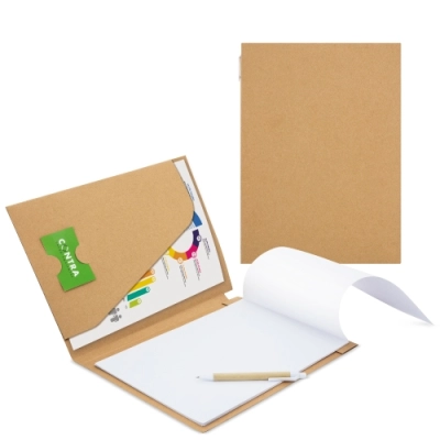 
                                                ECO FOLDER WITH NOTEBOOK AND PEN 