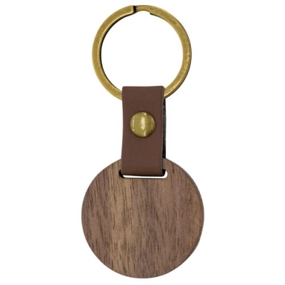 
                                            ROUND WOOD KEYRING 
                                            