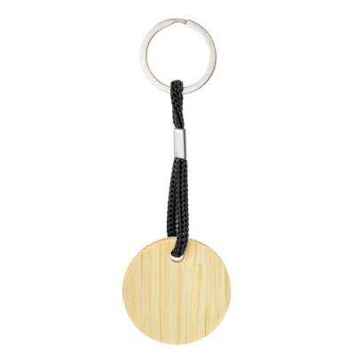 
                                            ROUND BAMBOO KEYRING “YIBIN”
                                            