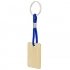 Прямоугольный бамбуковый брелок Прямоугольный бамбуковый брелок