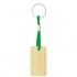 Прямоугольный бамбуковый брелок Прямоугольный бамбуковый брелок