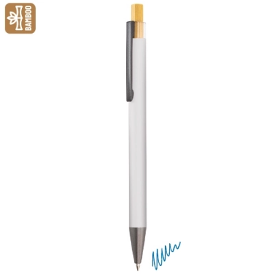 
                                                ALUMINIUM/BAMBOO PEN “NOAM”
                                                