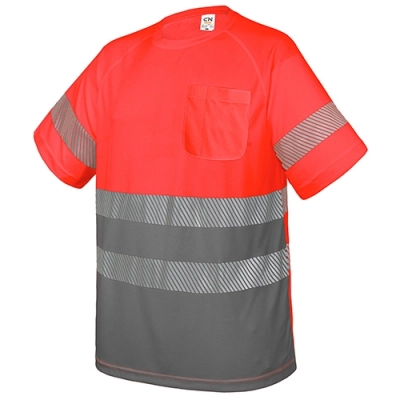
                                                T-SHIRT WITH POCKET AND REFLECTIVE BANDS “ELÁST