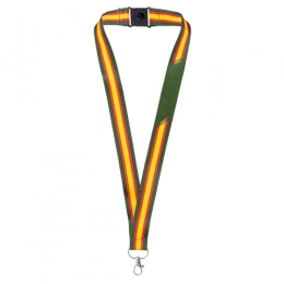 WIDE LANYARD WITH SPANISH FLAG 