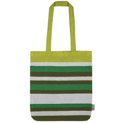 
                                                RECYCLED COTTON STRIPED BAG 