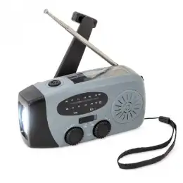 RADIO WITH DYNAMO TORCH AND SOLAR CHARGING “YUCÓN”