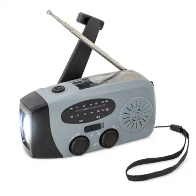 
                                                RADIO WITH DYNAMO TORCH AND SOLAR CHARGING “YUCÓN”
                                                