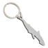 KEYRING ALUMINIUM SHARK