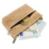 DOUBLE ZIP CORK PURSE NATUR