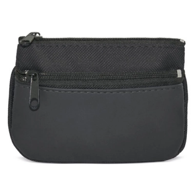 
                                            DOUBLE ZIP PURSE + KEY RING
                                            