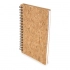 NATURAL CORK SPIRAL NOTES BLOCK. 50 SHEETS. NATURAL CORK SPIRAL NOTES BLOCK. 50 SHEETS.