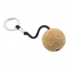 3D cork key-ring ''Laupin''
