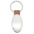 OVAL METAL KEY-RING