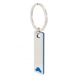 ELONGATED CAR KEY-RING