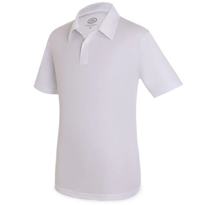 
                                                D&F STREET WHITE POLO
                                                