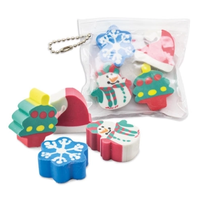 
                                            4 Xmas rubbers set ''Hal''
                                            