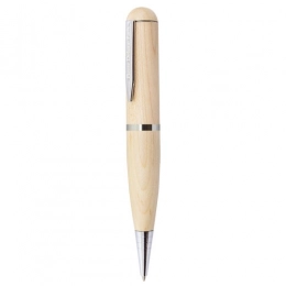 WOODEN PEN WITH 32 GB USB 