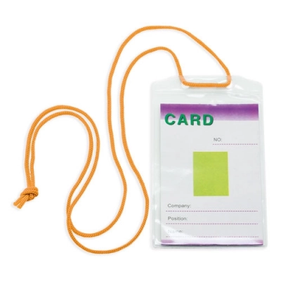 
                                            BADGE HOLDER + LANYARD
                                            