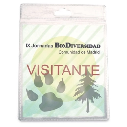 Держатель для удостоверений из пвх 9x12 см 