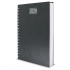 METALLIC DIARY WITH RINGS “NICK”