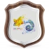 Современный трофей в форме щита для сублимации ESCUDO