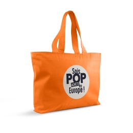 Zipped tote bag