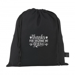 Подарочный мешочек из переработанного хлопка GRS (150 г/м²) M