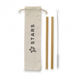 Набор бамбуковых соломинок BAMBOE STRAWS